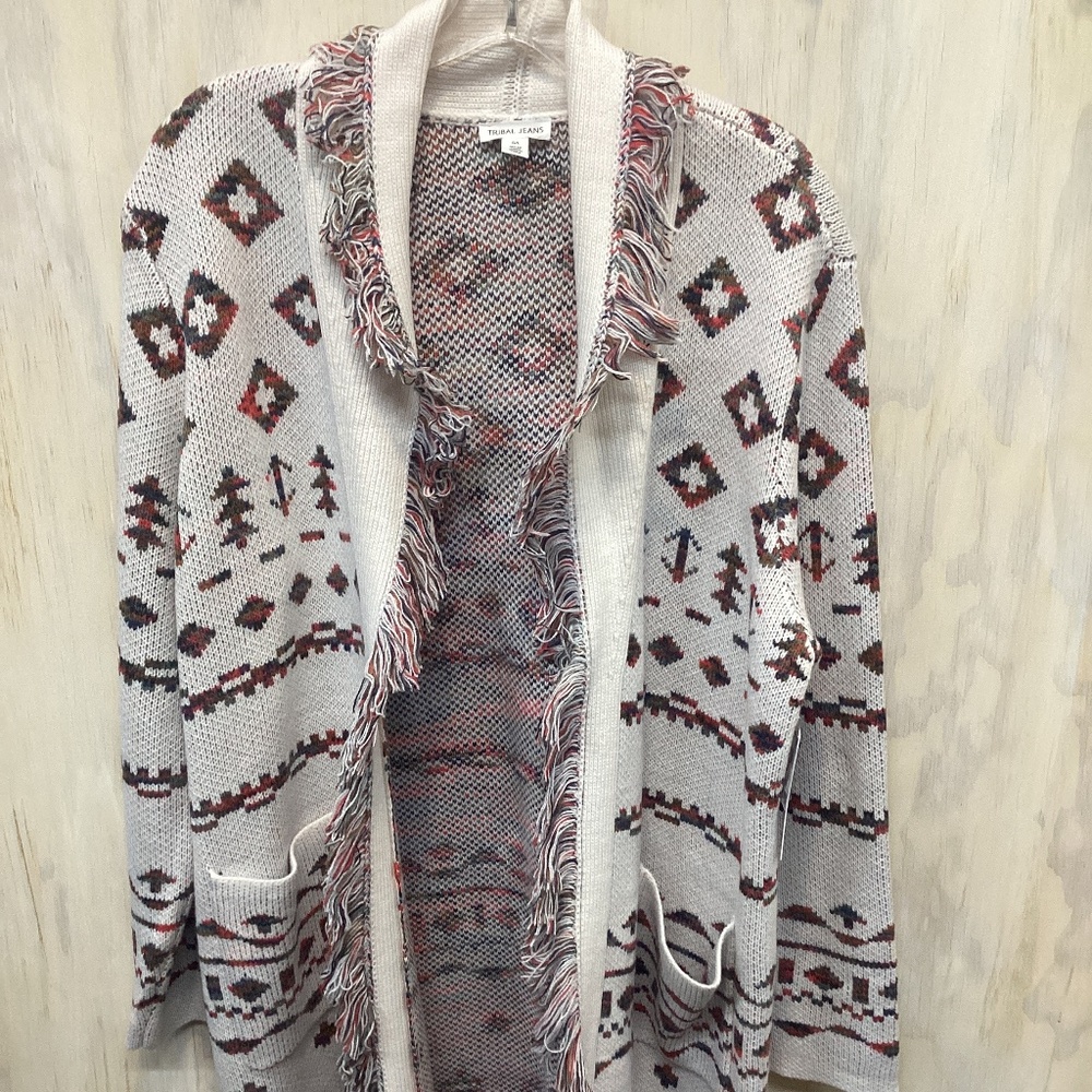 Tribal Jeans Aztec Sweater Cardigan